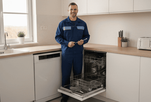 صيانة غسالات الأطباق